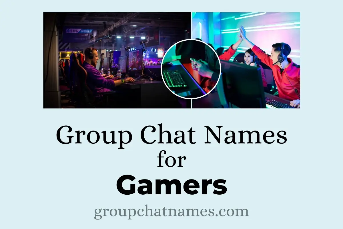 group chat names for gamers