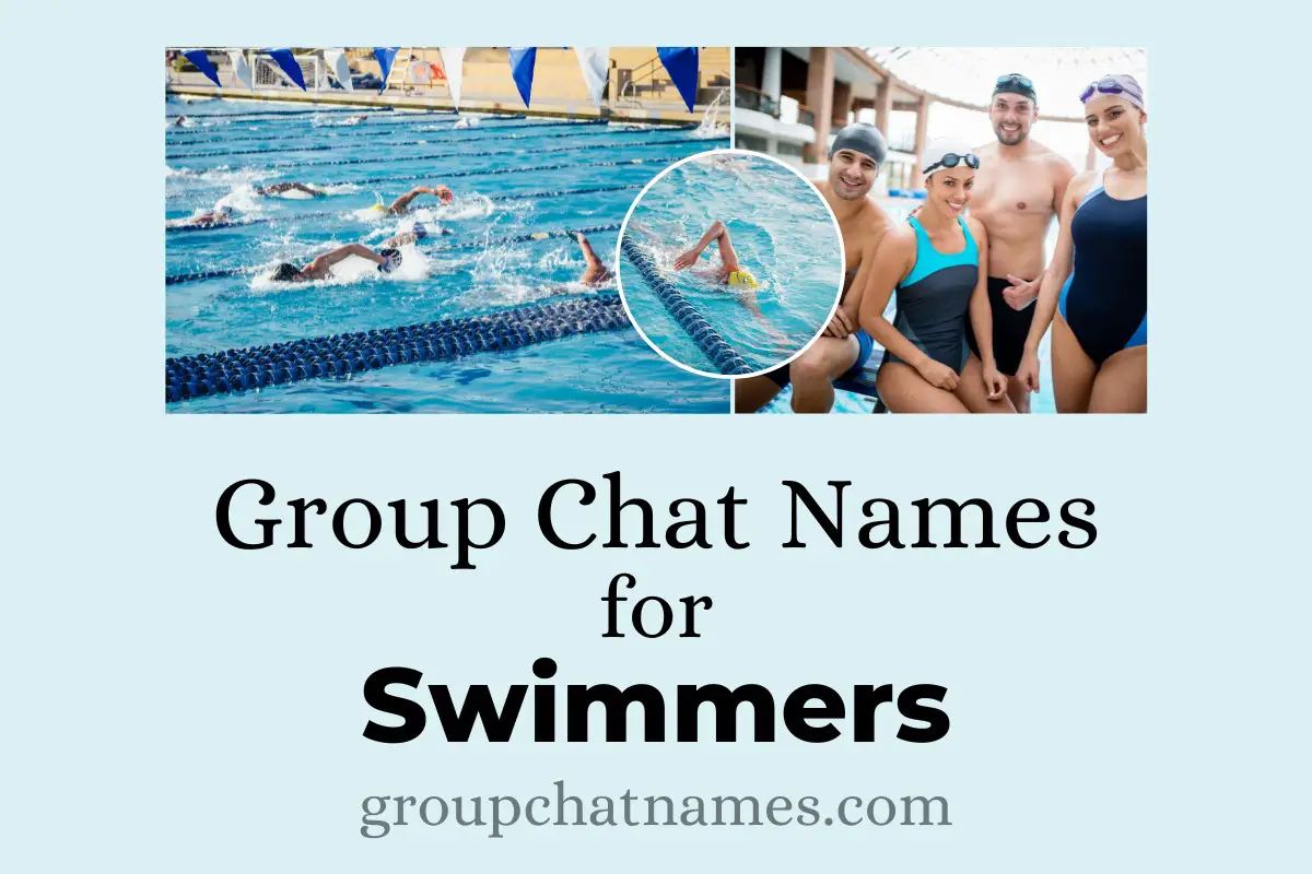 Group Chat Names For Swimmers