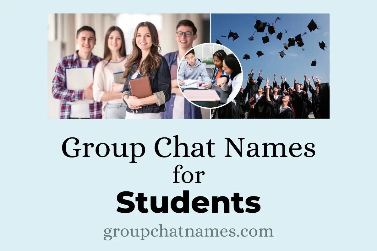 Group Chat Names for Students