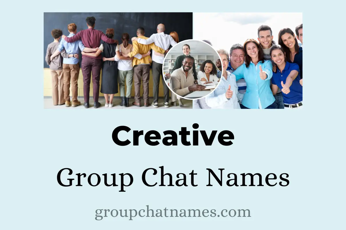 Creative Group Chat Names