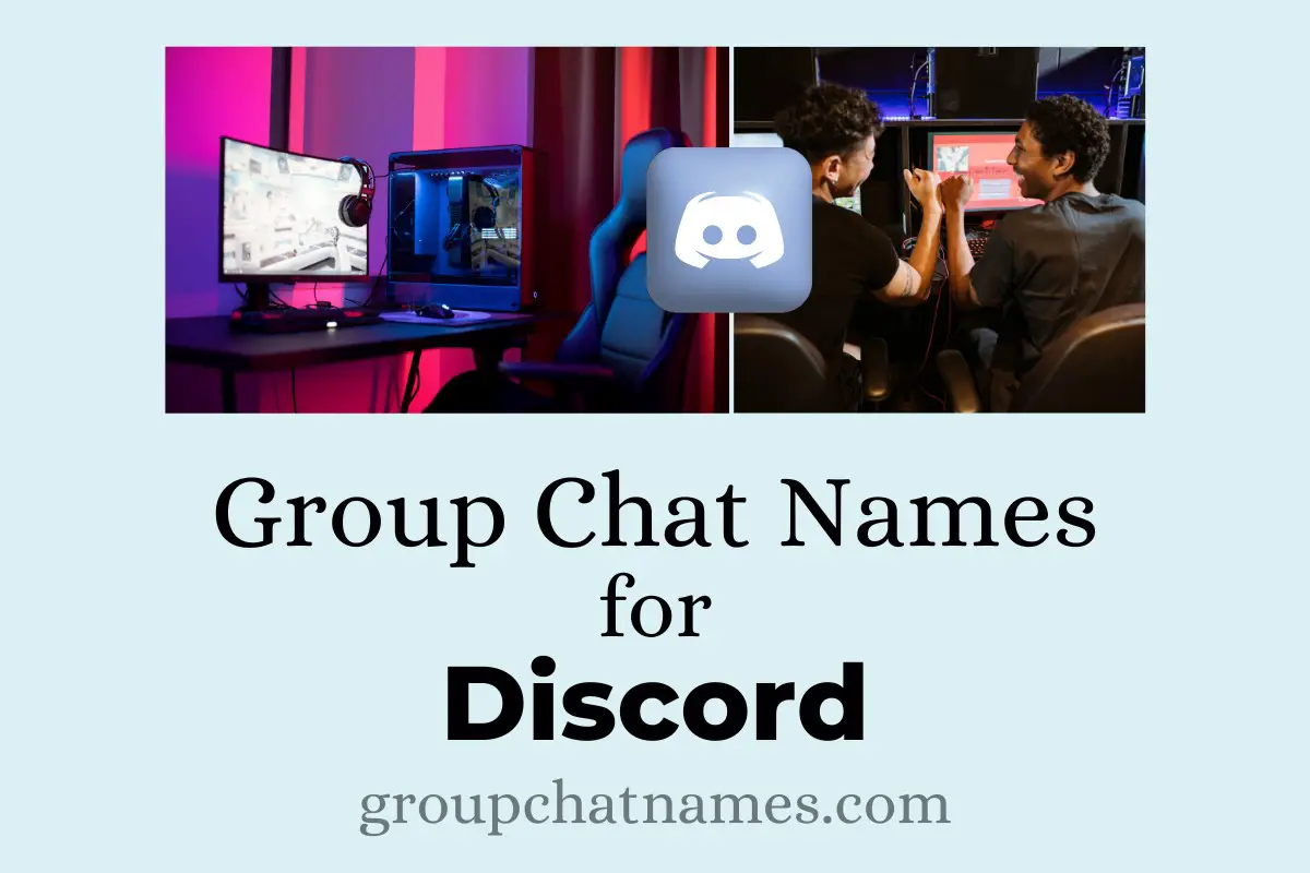 Group Chat Names for Discord