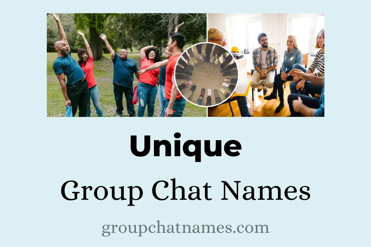 Unique Group Chat Names