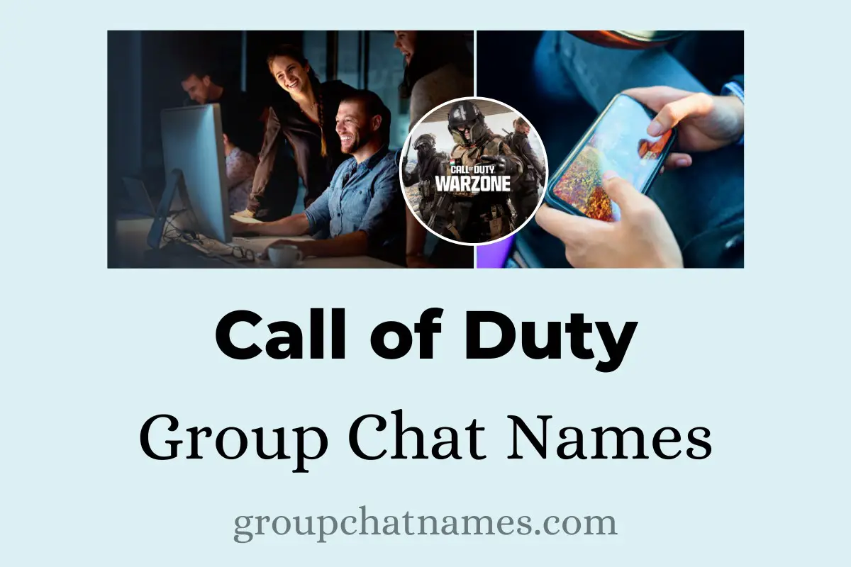 Call of Duty Group Chat Names