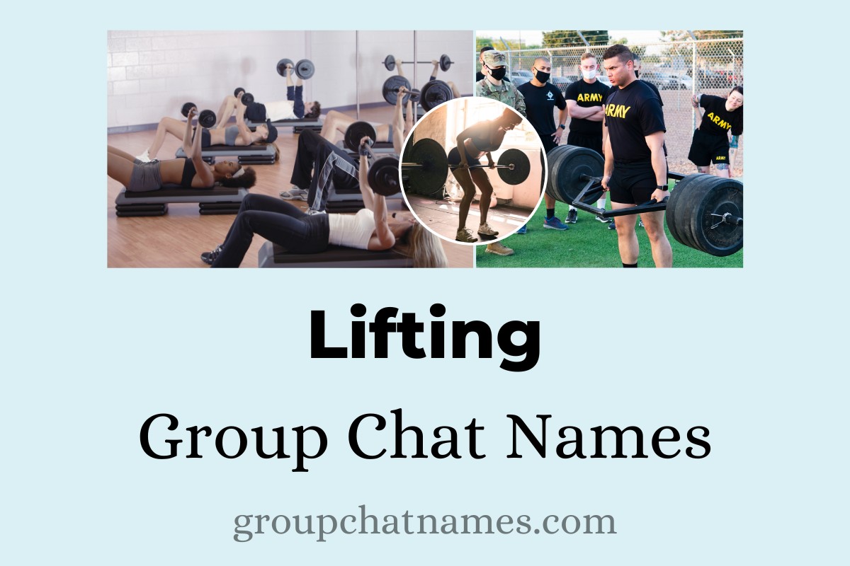 Lifting Group Chat Names