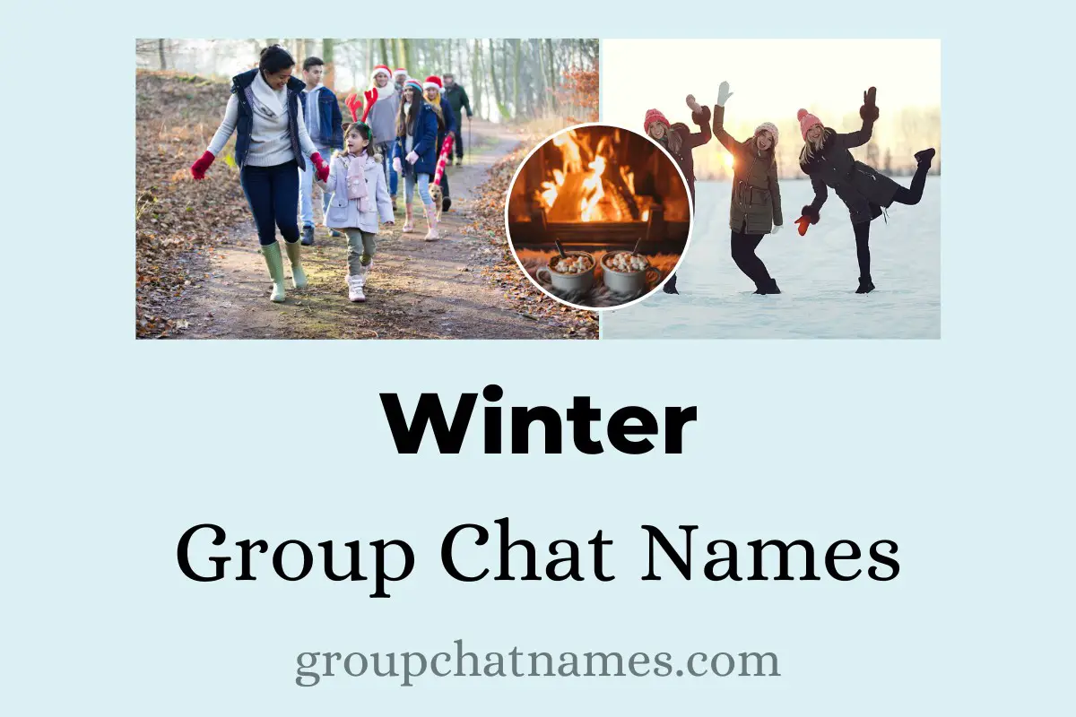 Winter Group Chat Names