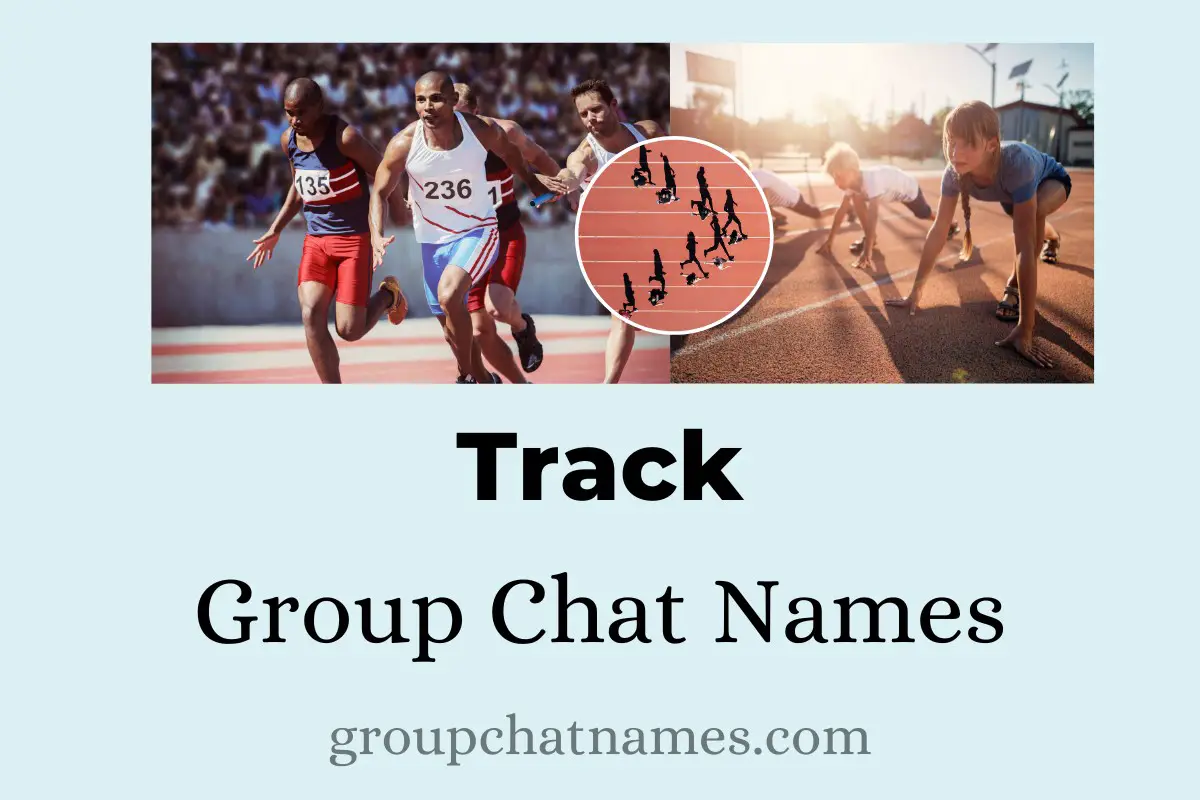 Track Group Chat Names